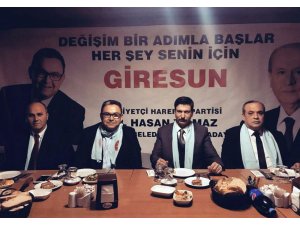 MHP’nin Giresun Belediye Başkan Adayı tanıtım toplantısı