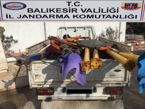 Balıkesir’de hırsızlık operasyonu 17 kişi yakalandı