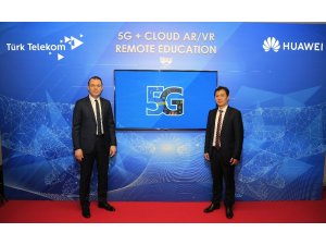 5G üzerinden yeni nesil eğitim teknolojilerini denendi
