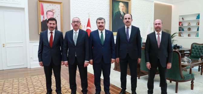 Bakanlar ile Konya projeleri görüşüldü