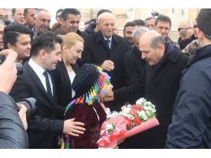Bakan Soylu’ya görkemli karşılama