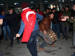 Karapınar'da asker uğurlaması