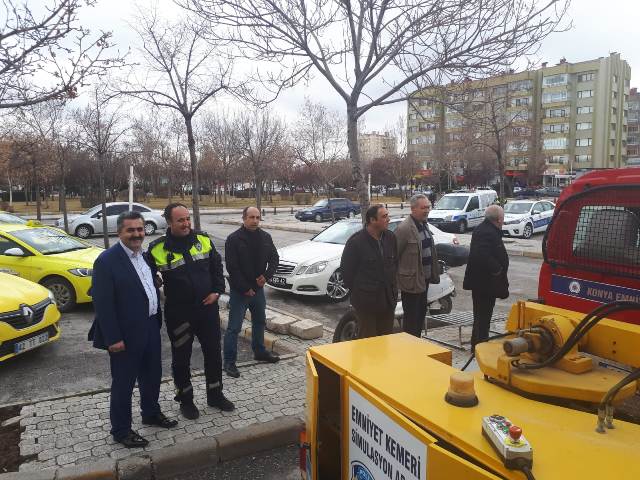 Şoförlere uygulamalı eğitim