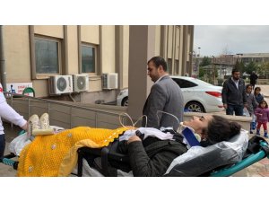 Adıyaman’da otomobil takla attı: 4 yaralı