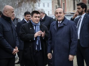 Dışişleri Bakanı Çavuşoğlu Ukrayna'da