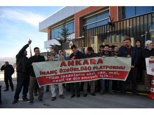 Venezuela halkına destek eylemi