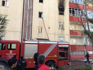 Kahramanmaraş’ta yangında dumandan etkilenen 5 kişi hastaneye kaldırıldı