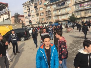 İnegöl’de maç sonu gerginlik