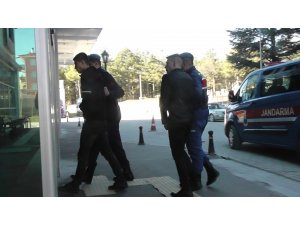 Hırsızlık şüphelilerine jandarmadan suçüstü