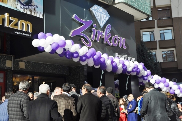 Zirkon Butik açıldı
