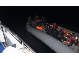 Kuşadası’nda 49 kaçak göçmen yakalandı