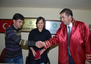 2009'uncu nikahı başkan Kalaycı kıydı