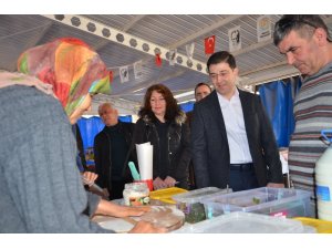 Soydan, Kadın Üretici Pazarı’ndaki kadınlarla bir araya geldi