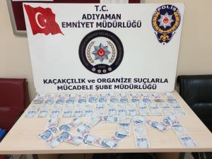 Adıyaman’da sahte banknot ele geçirildi