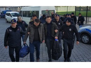 FETÖ’nün asker yapılanması operasyonunda gözaltına alınan 10 zanlı adliyede