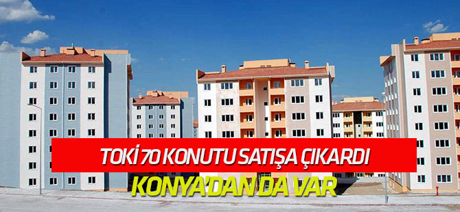 TOKİ 207 iş yeri ile 70 konutu satışa çıkardı