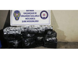 Batman’da 3 bin 370 paket kaçak sigara ele geçirildi