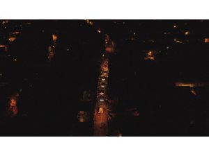 Polis havadan ve karadan takip etti, suça geçit vermedi