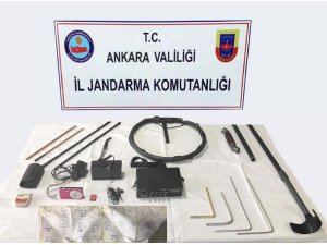 Jandarmadan tarihi eser kaçakçılarına operasyon
