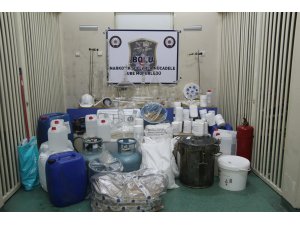 Bolu'da uyuşturucu operasyonu