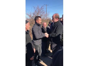 Baykan cenazeye katıldı