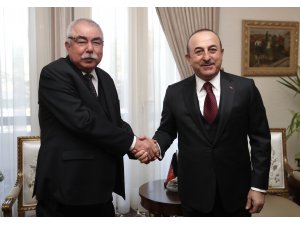 Çavuşoğlu Afganistan Cumhurbaşkanı Yardımcısı Dostum ile görüştü