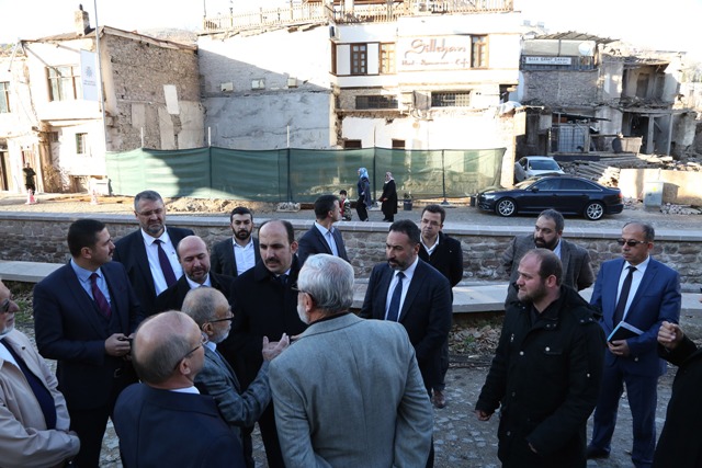 Başkan Altay Sille’de Kız Kur’an Kursu İnşaatını İnceledi