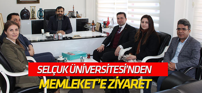 Selçuk Üniversitesi’nden Memleket’e ziyaret