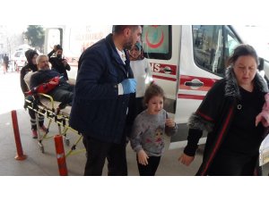 Otomobil takla attı: 3 yaralı
