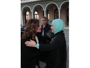 Emine Erdoğan'ın kabulü