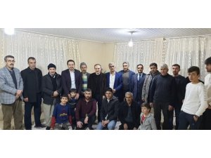 Başkan Epcim, ailelere konuk olmaya devam ediyor