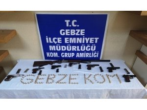 Kocaeli merkezli 10 ilde kaçak silah operasyonu