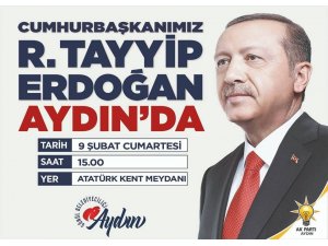 Erdoğan’ın Aydın programı belli oldu