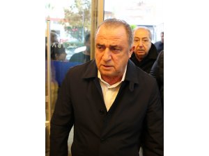 Fatih Terim hastaneye geldi