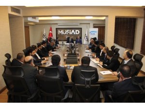 Gaziantep Sosyal Güvenlik İl Müdürlüğünden MÜSİAD’a ziyaret