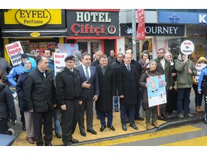 "Öncelik Hayatın, Öncelik Yayanın" kampanyası