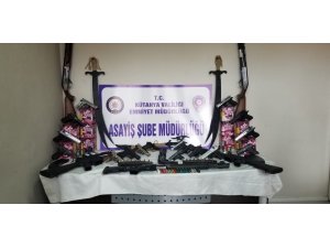 Kütahya’da ruhsatsız silah operasyonu