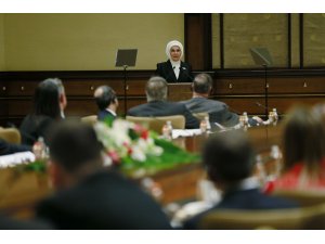 Emine Erdoğan Amerikalı heyeti kabul etti