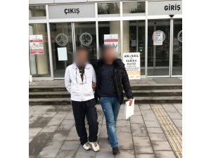 2 yıl hapisle aranan hırsızlık zanlısı polisten kaçamadı