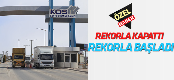 Rekorla kapattı  Rekorla başladı