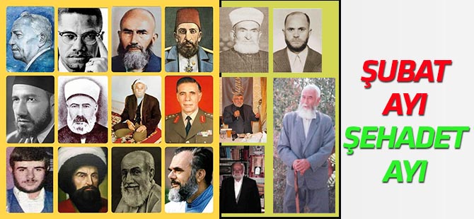 Şubat ayı  Şehadet ayı