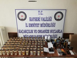 Kayseri’de kaçak elektronik sigara operasyonu