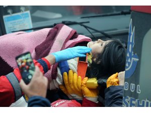 Kartal'da 5 yaşındaki Havva Tekgöz kurtarıldı