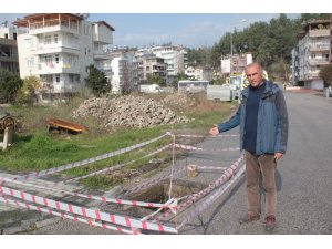 Manavgat’ta rögar kapağını çaldılar