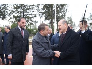 İçişleri Bakanı Soylu’dan Denktaş ailesine taziye ziyareti