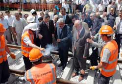 Kampüs'e raylı sistem Eylül ayında