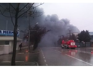Organize Sanayi Bölgesi’nde korkutan yangın