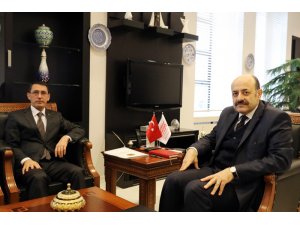 Saraç, Türkmenistan Büyükelçisiyle görüştü