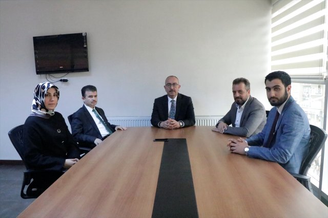 Başkan Adayı Kavuş'tan AA'ya ziyaret