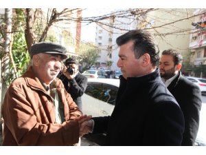 Ümmet Akın ziyaretlerini Meşrutiyet Mahallesinde sürdürdü